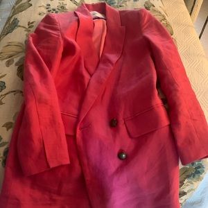 Emerson fry double breasted jacket pink
